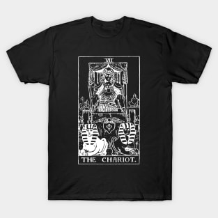 The Chariot Tarot in white T-Shirt
